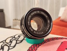 HELIOS 44M-5 58mm f2 obiettivo ZENIT sovietico URSS, M42, - CLAD - BOKEH SWIRLY✅