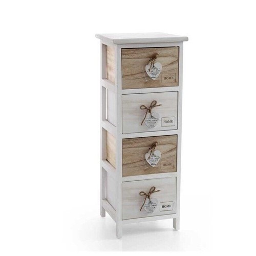 Home cassettiera slim - cassettiera, legno