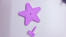 Barbie Piedistallo Stand Lilla