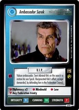 Ambassador Sarek - The Motion Pictures - Star Trek CCG 1E
