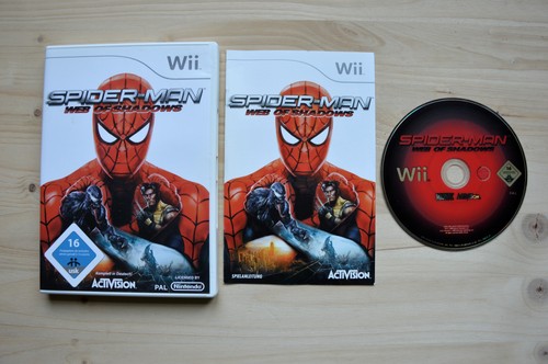 Wii spider man web of - spider-man:,