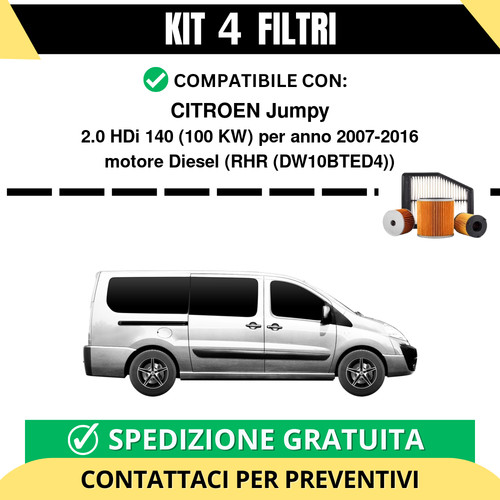 Kit filtri tagliando per - kit,