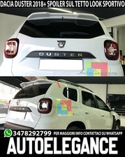 SPOILER TETTO DACIA DUSTER MK2 2017+ ALETTONE DESIGN SPORTIVO