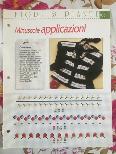 Schema punto croce ricamo - schema,