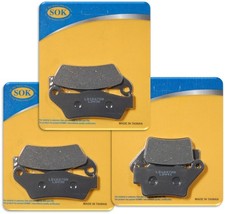 FRONT&REAR BRAKE PADS fit