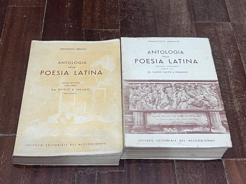 Antologia poesia latina - antologia,