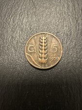 5 centesimi 1930 Spiga - Roma - Vittorio Emanuele III - Regno d'Italia -