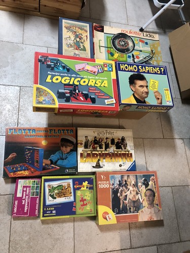Giochi società vintage - giochi, di