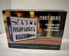 Insegna luminosa Fernet Branca