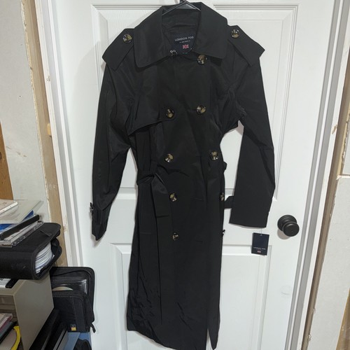 London fog trench - london, nero