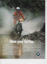 advertising Pubblicità- MOTO BMW R 80 GS  981 MAXIMOTO   MOTOSPORT ENDURO EPOCA