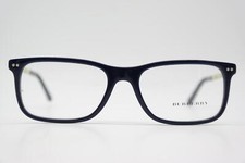 Occhiali Burberry B 2282 Blu Argento Ovale Montatura Nuova