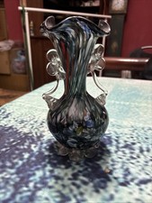 Vaso In Vetro Di Murano Anni 60 No Firma