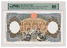 Italy banknote 1000 - banknote, lire