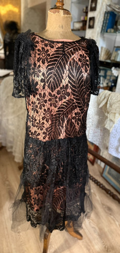 Tessuto antico abito stile - -,