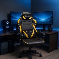 Sedia Gaming Ergonomica Giallo