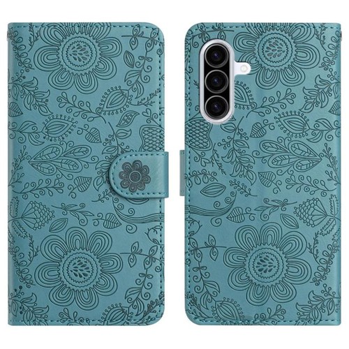 Custodia pelle verde scuro - in,