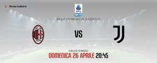 2 biglietti Milan VS Juventus