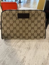 Marsupio Gucci Uomo Tessuto Trama GG