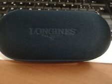 LONGINES Custodia portaorologio Box da viaggio inBlu Tessuto Antigraffio