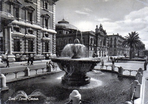 Bari corso cavour viag - corso, viag.1955