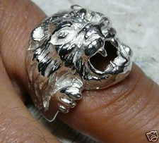 large 925 SILVER SILVER LION