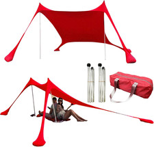 Tenda Da Spiaggia Shades Grande, Tenda Da Spiaggia Con Ancoraggio a Sabbia, Tend