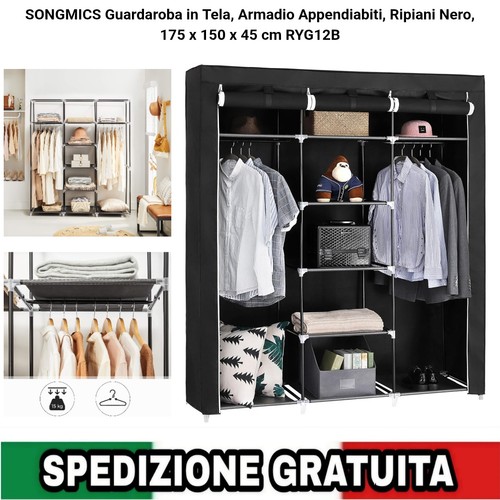 Guardaroba tela armadio - guardaroba,