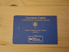 Biglietto Stadio Carrarese