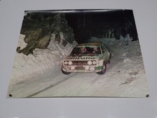 FIAT 131 ABARTH RALLY ALITALIA MONTE CARLO 1979 ROHRL GEISTDORFER  MANIFESTO