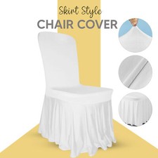 White Stretch Chair Covers