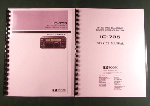Icom 735 manuali istruzioni - ic-735,