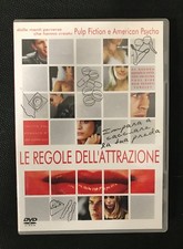 dvd LE REGOLE DELL'ATTRAZIONE James VAN DER BEEK Shannyn SOSSAMON Kip PARDUE