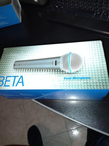 Microfono beta 58a - microfono,
