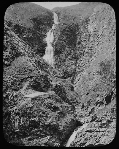 Magic lantern slide - lantern, mares