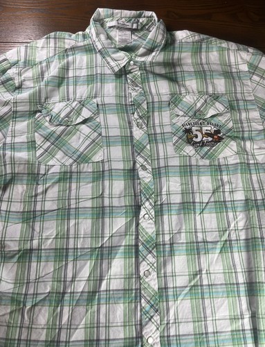 Camicia disney uomo 2xl verde - camicia,