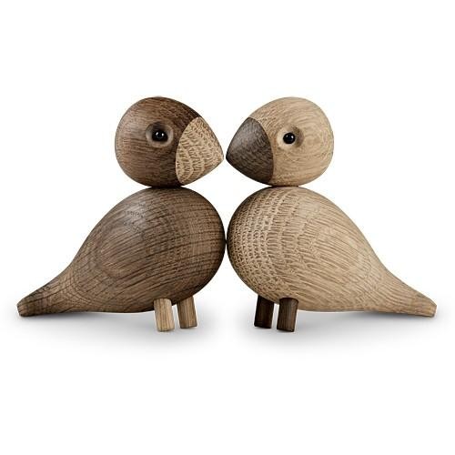 Coppia statuine uccellini - , in
