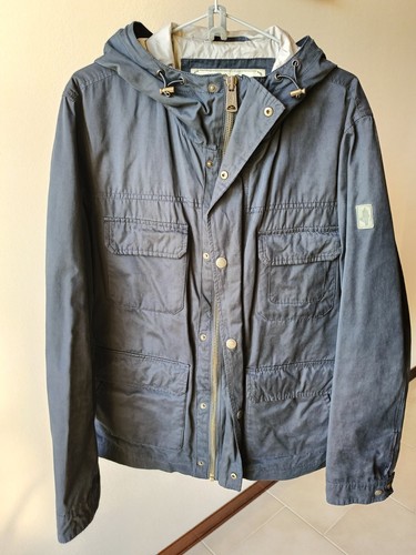 Giubbotto uomo blu con - blu,