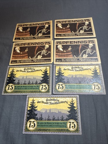 Banconote macabre notgeld - banconote,