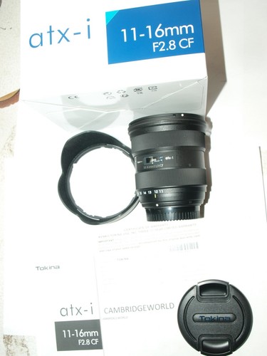 Obiettivo tokina atx 16mm - tokina, atx-i