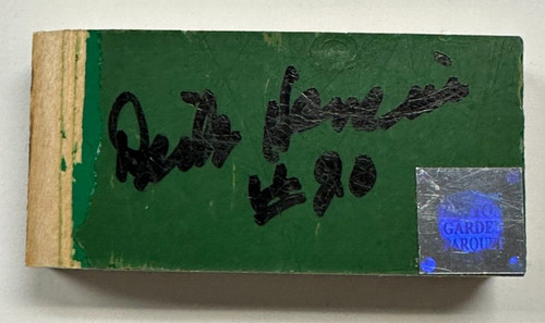 Dick hemric autografo pezzo - hemric,