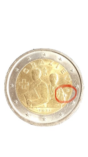 Vendo moneta euro rara - da,