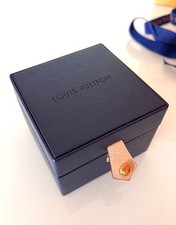 SCATOLA LOUIS VUITTON ORIGINAL PER  COLLANA/BRACCIALE SCATOLA BLU, COVER ORANGE