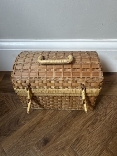 Cassapanca vintage con - , cestino