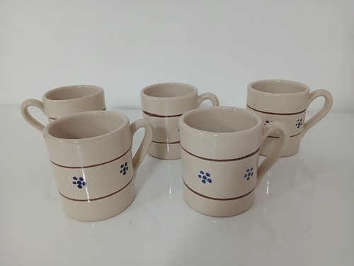 Set tazze vino terracotta - tazze,