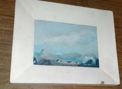 Acquerello paesaggistico - acquerello,