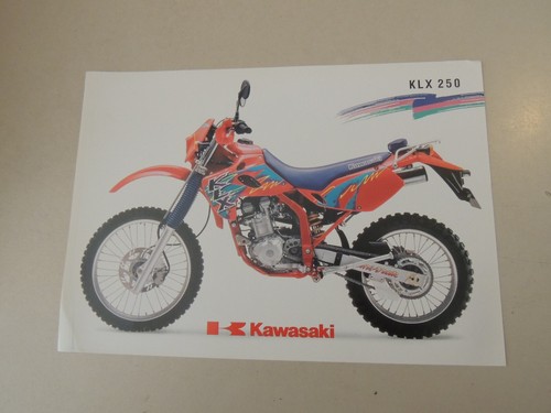 Brochure kawasaki klx - brochure,