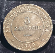 Italien /Republik  3 Baiocchi