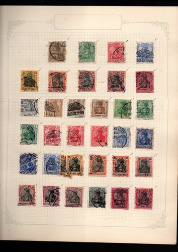 Francobolli germania impero - germania,