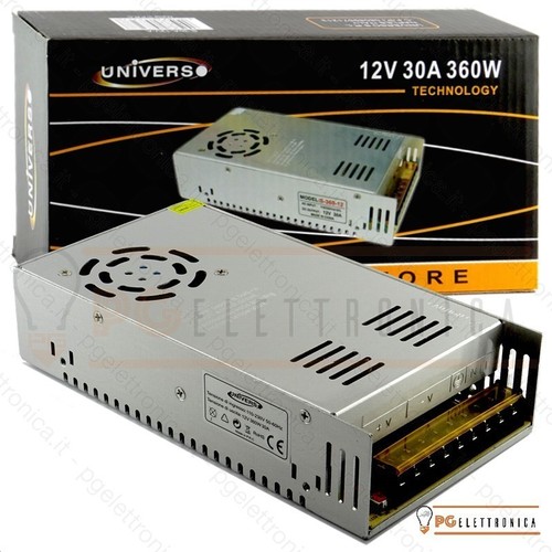 Alimentatore 12v 30a 360w - ,